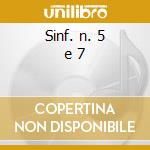 Sinf. n. 5 e 7 cd