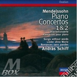 Felix Mendelssohn - Piano Concertos Nos. 1 & 2 cd musicale di SCHIFF