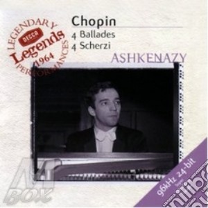 Fryderyk Chopin - 4 Balladen - 4 Scherzi cd musicale di Frederic Chopin