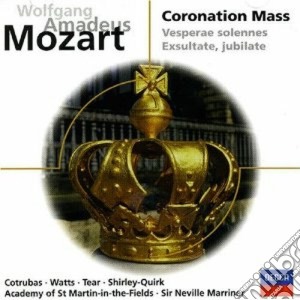 Wolfgang Amadeus Mozart - Coronation Mass cd musicale di Marriner