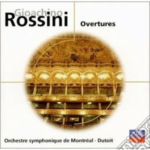 Gioacchino Rossini - Overtures cd musicale di Dutoit