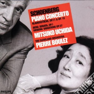 Arnold Schonberg - Piano Concerto - Uchida / Boulez cd musicale di SCHOENBERG