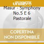 Masur - Symphony No.5 E 6 Pastorale cd musicale di Beethoven ludwig van
