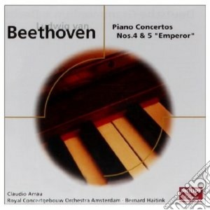 Ludwig Van Beethoven - Piano Concertos Nos. 4-5 cd musicale di Arrau/haitink