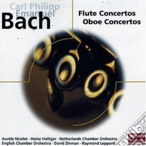 Carl Philipp Emanuel Bach - Flauto Concertos / Oboe Concertos cd musicale di ZINMAN
