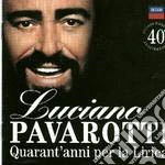 Quarant'anni Per La Lirica cd