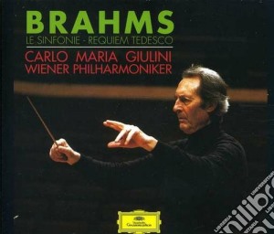 Johannes Brahms - Le Sinfonie / Requiem Tedesco (5 Cd) cd musicale di GIULINI