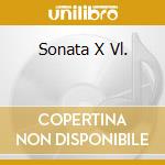 Sonata X Vl. cd musicale di MUTTER