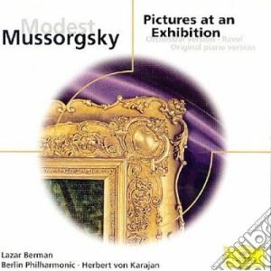 Modest Mussorgsky - Pictures At An Exhibition cd musicale di KARAJAN/BERMAN