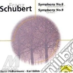 Franz Schubert - Symphony No.8 / 9 cd