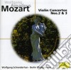 Wolfgang Amadeus Mozart - Violin Cons 2 & 3 cd