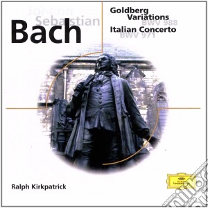 Johann Sebastian Bach - Var. Goldberg/conc. Ital. - Kirkpatrick cd musicale di BACH JOHANN SEBASTIAN