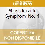 Shostakovich: Symphony No. 4 cd