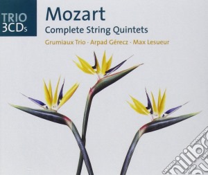Wolfgang Amadeus Mozart - The String Quintets - Grumiaux Trio (3 Cd) cd musicale di Trio Grumiaux