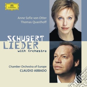 Franz Schubert - Lieder With Orchestra cd musicale di SCHUBERT