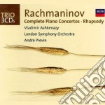 Sergej Rachmaninov - Complete Piano Concertos, Rhapsodies (3 Cd)