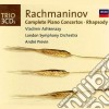 Sergej Rachmaninov - Complete Piano Concertos, Rhapsodies (3 Cd) cd
