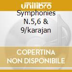 Symphonies N.5,6 & 9/karajan cd musicale di BEETHOVEN LUDWIG VAN