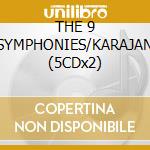 THE 9 SYMPHONIES/KARAJAN (5CDx2) cd