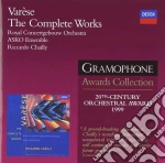 Varese / the Complete Works cd