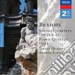 Johannes Brahms - String Quartets & Piano Quintet (2 Cd)