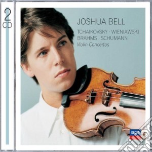 Joshua Bell: Violin Concertos - Tchaikovsky, Wieniawski, Brahms, Schumann (2 Cd) cd musicale di ASHKENAZY
