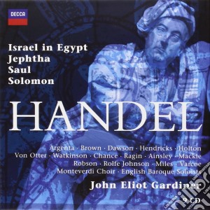 Georg Friedrich Handel - Israel In Egypt, Jephta, Saul, Solomon (9 Cd) cd musicale di GARDINER