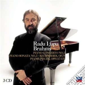 Johannes Brahms - Radu Lupu Plays (3 Cd) cd musicale di LUPU