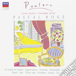 Francis Poulenc - Piano Music, Chamber Music (5 Cd) cd musicale di ROGE'