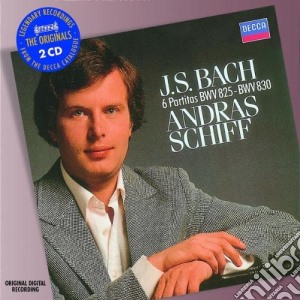 Johann Sebastian Bach - Partitas (2 Cd) cd musicale di SCHIFF