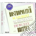 Mstislav Rostropovich: Works For Cello & Piano cd
