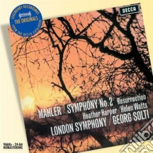 Gustav Mahler - Symphony No.2 cd musicale di SOLTI
