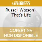 Russell Watson - That's Life cd