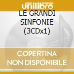 LE GRANDI SINFONIE (3CDx1) cd musicale di MOZART W.A.