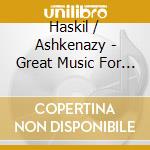Haskil / Ashkenazy - Great Music For Babies cd
