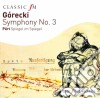 Henryk Gorecki - Symphony No.3 cd