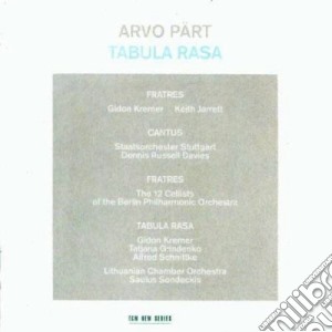 Arvo Part - Tabula Rasa cd musicale di Part Arvo