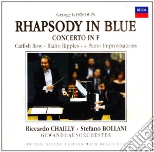 Gershwin - Rhapsody in Blue. Concerto in F - Bollani/Chailly cd musicale di BOLLANI STEFANO-CHAILLY RICCAR