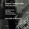 Holliger - Machaut-transkriptionen cd