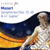 Wolfgang Amadeus Mozart - Symphony No.40, 41 And 25 cd