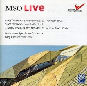 MSO Live: Shostakovich, J.Strauss cd musicale di Shostakovich / Caetani / Melbourne Sym O