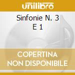 Sinfonie N. 3 E 1 cd musicale di KARAJAN