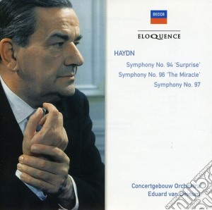 Joseph Haydn - Symphonies Nos.94, 96 & 97 cd musicale di Haydn / Van Beinum / Concertgebouw Orch