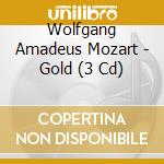Wolfgang Amadeus Mozart - Gold (3 Cd) cd musicale di ARTISTI VARI