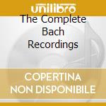 The Complete Bach Recordings cd