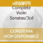 Complete Violin Sonatas/3cd cd musicale di BEETHOVEN L.V.