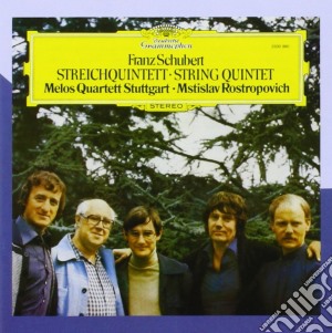 Franz Schubert - String Quintet cd musicale di ROSTROPOVICH