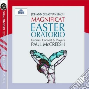 Johann Sebastian Bach - Magnificat, Easter Oratorio cd musicale di MCCREESH