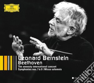 Ludwig Van Beethoven - Symphonies No. 7, 9, Missa Solemnis (Amnesty Int. Concert) (6 Cd) cd musicale di BERNSTEIN