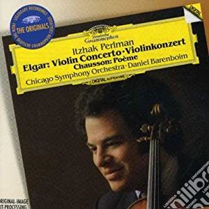 Edward Elgar / Ernest Chausson - Violinkonzert Op.61 / Poeme cd musicale di PERLMAN